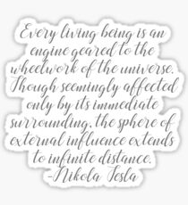 Nikola Tesla Sticker