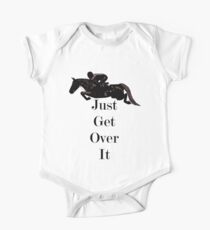 Just Get Over It Equestrian Horse One Piece - Short Sleeve