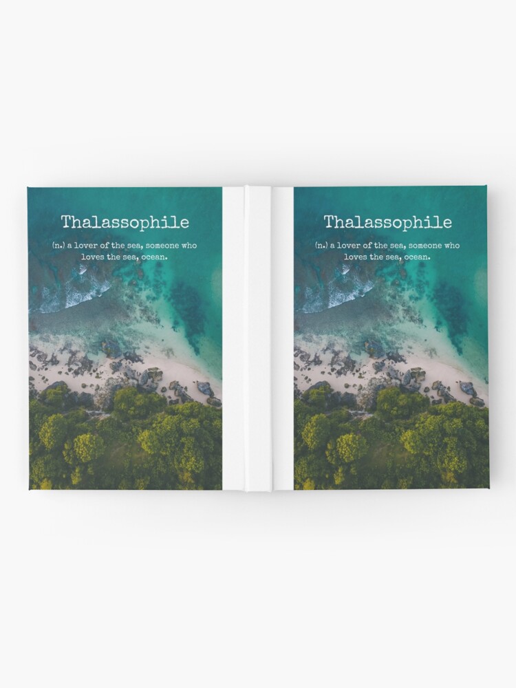 Alternate view of Beach Themed Thalassophile Products For the Beach Lover Inside You Hardcover Journal