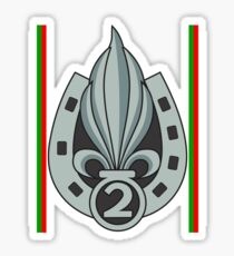 2nd Foreign Infantry Regiment - Clean Style Sticker