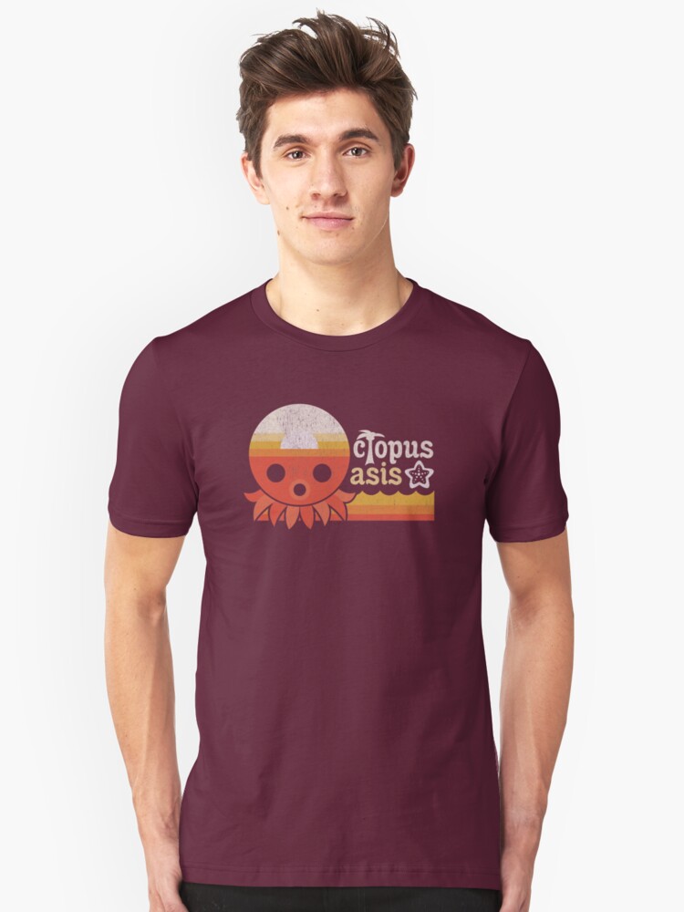 Alternate view of Octopus Oasis Slim Fit T-Shirt