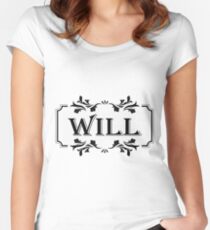 Frame Name Will Women's Fitted Scoop T-Shirt