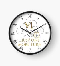Nur noch eine Runde (neu) Uhr