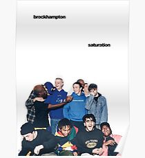 BROCKHAMPTON SATURATION Poster