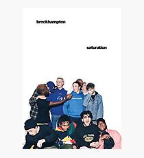 BROCKHAMPTON SATURATION Photographic Print