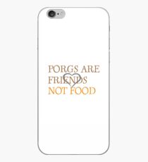 porgs are friends not food iPhone Case