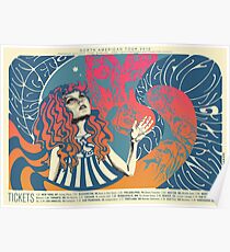 Die Asteroids Galaxy Tour - psychedelisch Poster