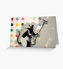 Banksy @ Bristol Museum Greeting Card