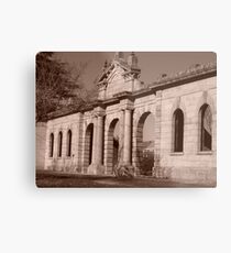 Facade of History Metal Print