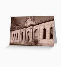 Facade of History Greeting Card