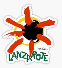 Lanzarote - Large Logo Sticker