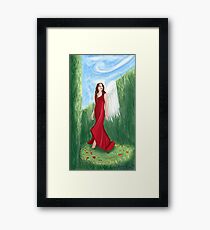 Angel_2 Painting Framed Print