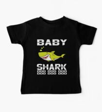 Cute Baby Shark T-Shirt Doo Doo Doo The Shark Family Apparel Baby Tee