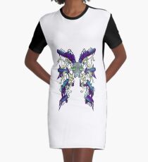 Wasp Shield Graphic T-Shirt Dress