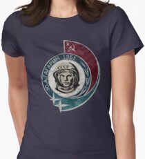 CCCP Yuri Gagarin 1961 Women's Fitted T-Shirt