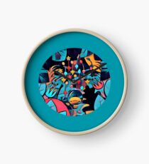 Pikmin Neon Jungle Clock