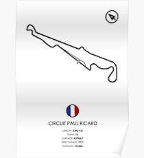 Schaltung Paul Ricard Poster