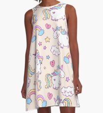 More unicorns!!! A-Line Dress