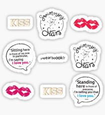 The Kissing Booth Iconic Sticker