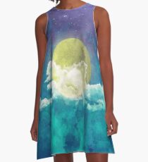 Vestido acampanado Cielo nocturno