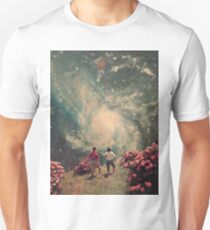 Es wird Licht am Ende geben Slim Fit T-Shirt