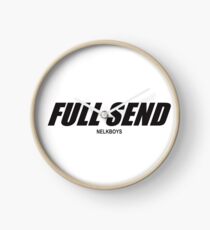 FULL SEND BY NELKBOYS Clock