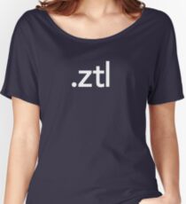 ZBrush File Extension - Pixologic Women's Relaxed Fit T-Shirt