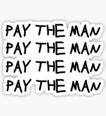 foster the people pay the man lyrics Sticker