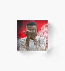 Jesse Lingard Vollständige Kunst Acrylblock