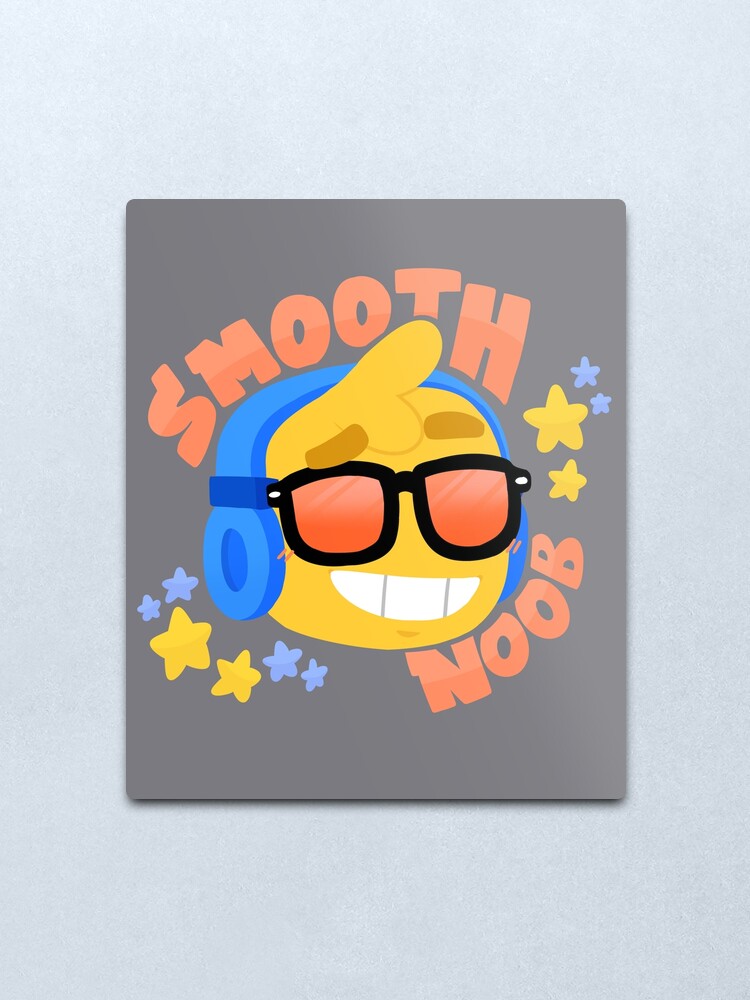 Hand Drawn Smooth Noob Roblox Inspired Character With Headphones - roblox oof gaming noob lightweight hoodie by smoothnoob redbubble
