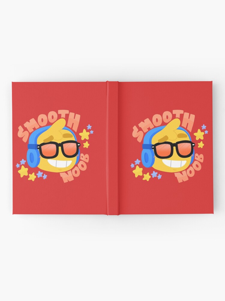 Hand Drawn Smooth Noob Roblox Inspired Character With Headphones Hardcover Journal - emo kids in roblox gocommitdie