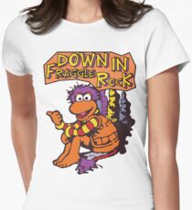 Fraggle Rock Fraggles 80s Muppets Gobo 1980s Comic Cartoon Women's Fitted T-Shirt