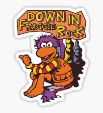 Fraggle Rock Fraggles 80s Muppets Gobo 1980s Comic Cartoon Sticker