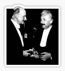 Max Planck x Albert Einstein Sticker