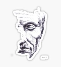 Gaius Julius Caesar, drawing, roman empire, Rome, Italy Sticker