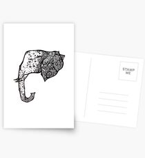 The Spotted elephant Postcards