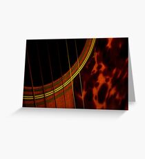 Shadows of music-Featured at Jazzed up Art-8/30/2009 Greeting Card