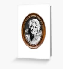 Dumb Blonde Dolly Greeting Card