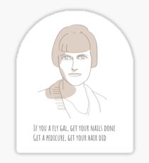 Katherine Mansfield, Missy Elliot mash Sticker