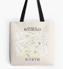 Karte von Beleriand Tote Bag