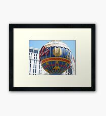 The Paris In Las Vegas Framed Print
