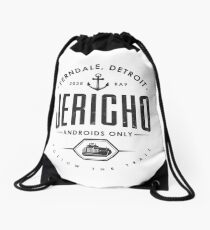 Detroit Become Human - Jericho - Kara, Markus and Conner Drawstring Bag
