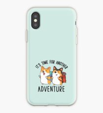 Es ist Zeit für ein weiteres Abenteuer Corgi iPhone-Hülle & Cover