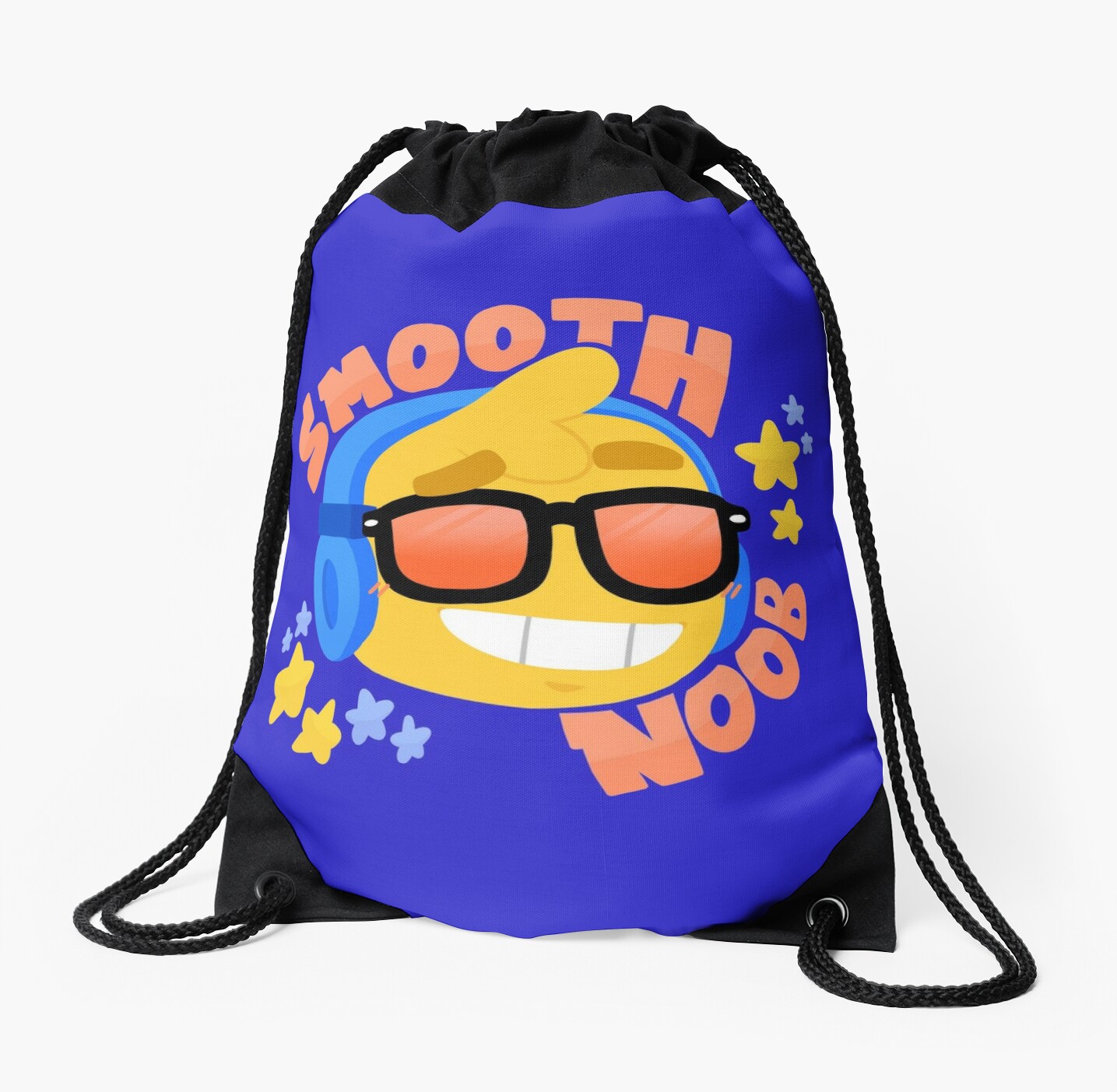Hand Drawn Smooth Noob Roblox Inspired Character With Headphones - roblox oof gaming noob zipper pouch by smoothnoob redbubble
