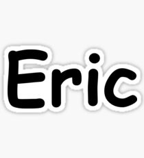 Font Name Eric Sticker