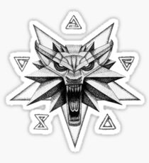 The Witcher - Logo Signs Sticker