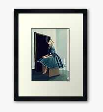 Frilly Framed Print