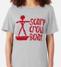 Scarecrow Boat Bachalor Party Edition Slim Fit T-Shirt