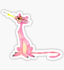 Mischievous Panther Sticker