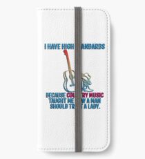 Cowgirl Country Music Horse Cowboy Fan iPhone Wallet/Case/Skin